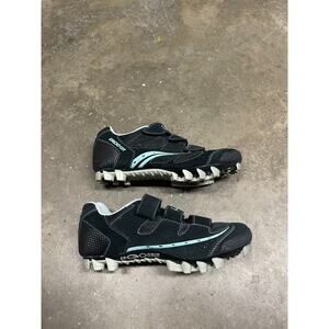 Louis Garneau Monte Rosa Unisex Black Bicycle Cycling Sneaker Shoes Size 38 EU